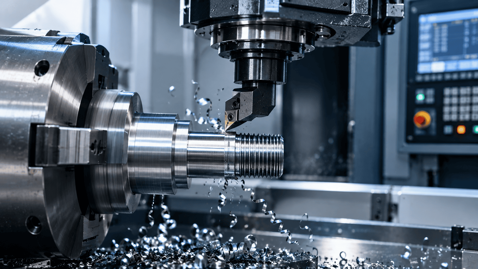 Centro de mecanizado CNC y torno